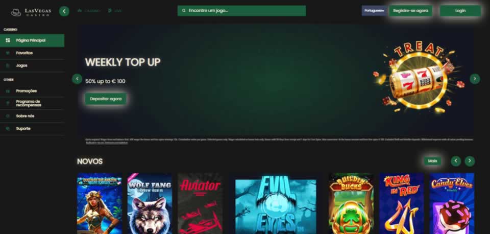 Wildbet login